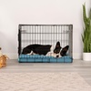 image:imageFurhaven Orthopedic Dog Bed  Puffy Quilted Foam Mattress with Removable Washable Cover Soft amp Supportive for Kennels amp Crates  Large RustLagoon