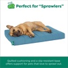 image:imageFurhaven Orthopedic Dog Bed  Puffy Quilted Foam Mattress with Removable Washable Cover Soft amp Supportive for Kennels amp Crates  Large RustLagoon
