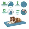 image:imageFurhaven Orthopedic Dog Bed  Puffy Quilted Foam Mattress with Removable Washable Cover Soft amp Supportive for Kennels amp Crates  Large RustLagoon