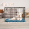 image:imageFurhaven Orthopedic Dog Bed  Puffy Quilted Foam Mattress with Removable Washable Cover Soft amp Supportive for Kennels amp Crates  Large RustLagoon