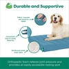 image:imageFurhaven Orthopedic Dog Bed  Puffy Quilted Foam Mattress with Removable Washable Cover Soft amp Supportive for Kennels amp Crates  Large RustLagoon