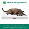 image:imageFurhaven Orthopedic Dog Bed  Puffy Quilted Foam Mattress with Removable Washable Cover Soft amp Supportive for Kennels amp Crates  Large RustLight Gray