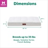 image:imageFurhaven Orthopedic Dog Bed  Puffy Quilted Foam Mattress with Removable Washable Cover Soft amp Supportive for Kennels amp Crates  Large RustLight Gray