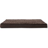 image:imageFurhaven Orthopedic Dog Bed  Puffy Quilted Foam Mattress with Removable Washable Cover Soft amp Supportive for Kennels amp Crates  Large RustMinky Chocolate
