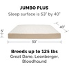 image:imageFurhaven Orthopedic Dog Bed  Puffy Quilted Foam Mattress with Removable Washable Cover Soft amp Supportive for Kennels amp Crates  Large RustMinky Cream