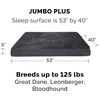 image:imageFurhaven Orthopedic Dog Bed  Puffy Quilted Foam Mattress with Removable Washable Cover Soft amp Supportive for Kennels amp Crates  Large RustMinky Gray