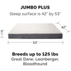 image:imageFurhaven Orthopedic Dog Bed  Puffy Quilted Foam Mattress with Removable Washable Cover Soft amp Supportive for Kennels amp Crates  Large RustPewter
