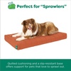 image:imageFurhaven Orthopedic Dog Bed  Puffy Quilted Foam Mattress with Removable Washable Cover Soft amp Supportive for Kennels amp Crates  Large RustRust