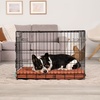 image:imageFurhaven Orthopedic Dog Bed  Puffy Quilted Foam Mattress with Removable Washable Cover Soft amp Supportive for Kennels amp Crates  Large RustRust