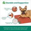 image:imageFurhaven Orthopedic Dog Bed  Puffy Quilted Foam Mattress with Removable Washable Cover Soft amp Supportive for Kennels amp Crates  Large RustRust
