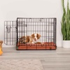 image:imageFurhaven Orthopedic Dog Bed  Puffy Quilted Foam Mattress with Removable Washable Cover Soft amp Supportive for Kennels amp Crates  Large RustRust