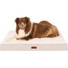 image:imageFurhaven Orthopedic Dog Bed  Puffy Quilted Foam Mattress with Removable Washable Cover Soft amp Supportive for Kennels amp Crates  Large RustWheat