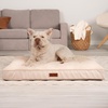 image:imageFurhaven Orthopedic Dog Bed  Puffy Quilted Foam Mattress with Removable Washable Cover Soft amp Supportive for Kennels amp Crates  Large RustWheat