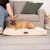 image:imageFurhaven Orthopedic Dog Bed  Puffy Quilted Foam Mattress with Removable Washable Cover Soft amp Supportive for Kennels amp Crates  Large RustWheat