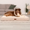 image:imageFurhaven Orthopedic Dog Bed  Puffy Quilted Foam Mattress with Removable Washable Cover Soft amp Supportive for Kennels amp Crates  Large RustWheat