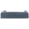 image:imageFurhaven Orthopedic Dog Bed for Large Dogs w Removable Bolsters amp Washable Cover For Dogs Up to 95 lbs  Plush amp Suede Sofa  Almondine JumboXLOrion Blue
