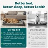 image:imageFurhaven Orthopedic Dog Bed for Large Dogs w Removable Bolsters amp Washable Cover For Dogs Up to 95 lbs  Plush amp Suede Sofa  Almondine JumboXLWoodsmoke