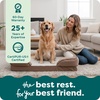 image:imageFurhaven Orthopedic Dog Bed for Large Dogs w Removable Bolsters amp Washable Cover For Dogs Up to 95 lbs  Plush amp Velvet Waves Perfect Comfort Sofa  Brownstone JumboXLBrownstone