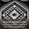 image:imageFurhaven Pillow Dog Bed for Large Dogs w Removable Bolsters amp Washable Cover  Plush amp Southwest Kilim Woven Decor Sofa  Black Medallion JumboXLPlush  Southwest Kilim Decor Black Medallion