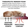 image:imageFurhaven Pillow Dog Bed for Large Dogs w Removable Bolsters amp Washable Cover  Plush amp Velvet L Shaped Chaise  Deep Sapphire JumboXLPlush  Velvet Merlot Red