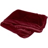 image:imageFurhaven Pillow Dog Bed for Large Dogs w Removable Bolsters amp Washable Cover  Plush amp Velvet L Shaped Chaise  Deep Sapphire JumboXLPlush  Velvet Merlot Red