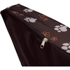 image:imageFurhaven Pillow Dog Bed for Large Dogs w Removable Washable Cover  Ultra Plush Faux Fur amp Suede Mattress  Cream JumboXLGarden Bark Brown