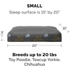 image:imageFurhaven Pillow Dog Bed for Large Dogs w Removable Washable Cover  Ultra Plush Faux Fur amp Suede Mattress  Cream JumboXLGarden Iron Gate