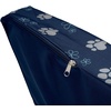 image:imageFurhaven Pillow Dog Bed for Large Dogs w Removable Washable Cover  Ultra Plush Faux Fur amp Suede Mattress  Cream JumboXLGarden Lapis Blue