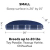 image:imageFurhaven Pillow Dog Bed for Large Dogs w Removable Washable Cover  Ultra Plush Faux Fur amp Suede Mattress  Cream JumboXLPlaid Midnight Blue