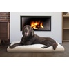 image:imageFurhaven Pillow Dog Bed for Large Dogs w Removable Washable Cover  Ultra Plush Faux Fur amp Suede Mattress  Cream JumboXLPlush Cream
