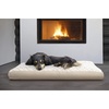 image:imageFurhaven Pillow Dog Bed for Large Dogs w Removable Washable Cover  Ultra Plush Faux Fur amp Suede Mattress  Cream JumboXLPlush Cream