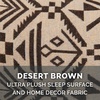 image:imageFurhaven Replacement Dog Bed Cover Plush amp Southwest Kilim Dcor SofaStyle Machine Washable  Desert Brown Large