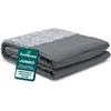 image:imageFurhaven Replacement Dog Bed Cover TwoTone Faux Fur amp Suede L Shaped Chaise Machine Washable  Stone Gray Jumbo XLargeStone Gray