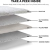 image:imageFurhaven SelfWarming Cat Bed for Indoor Cats 4Bedsin1 amp Washable  Plush Long Faux Fur Convertible Cuddler  Gray SmallSmall