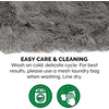 image:imageFurhaven SelfWarming Cat Bed for Indoor Cats 4Bedsin1 amp Washable  Plush Long Faux Fur Convertible Cuddler  Gray SmallSmall Pack of 2