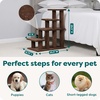 image:imageFurhaven Steady Paws MultiStep Pet Stairs for High Beds amp Sofas  Brown 4Step