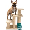 image:imageFurhaven Steady Paws MultiStep Pet Stairs for High Beds amp Sofas  Cream 3StepCream