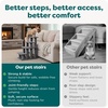 image:imageFurhaven Steady Paws MultiStep Pet Stairs for High Beds amp Sofas  Cream 3StepCream