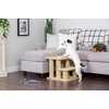image:imageFurhaven Steady Paws MultiStep Pet Stairs for High Beds amp Sofas  Cream 3StepCream