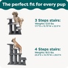 image:imageFurhaven Steady Paws MultiStep Pet Stairs for High Beds amp Sofas  Cream 3StepCream