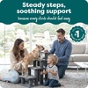 image:imageFurhaven Steady Paws MultiStep Pet Stairs for High Beds amp Sofas  Cream 3StepGray