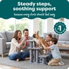 image:imageFurhaven Steady Paws MultiStep Pet Stairs for High Beds amp Sofas  Cream 3StepGray