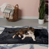 image:imageFurhaven ThermaNAP SelfWarming Cat Bed for Indoor Cats amp LargeMedium Dogs Washable amp Reflects Body Heat  Quilted Faux Fur Reflective Bed Mat  Black Large