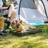 image:imageFurhaven WaterResistant Cooling Gel Dog Bed for Large Dogs w Removable Washable Cover For Dogs Up to 95 lbs  IndoorOutdoor Logo Print Oxford Polycanvas Mattress  Chestnut JumboXLGreen