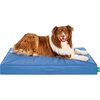 image:imageFurhaven WaterResistant Cooling Gel Dog Bed for Large Dogs w Removable Washable Cover For Dogs Up to 95 lbs  IndoorOutdoor Logo Print Oxford Polycanvas Mattress  Chestnut JumboXLBlue