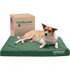 image:imageFurhaven WaterResistant Cooling Gel Dog Bed for Large Dogs w Removable Washable Cover For Dogs Up to 95 lbs  IndoorOutdoor Logo Print Oxford Polycanvas Mattress  Chestnut JumboXLForest
