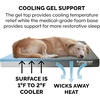 image:imageFurhaven WaterResistant Cooling Gel Dog Bed for Large Dogs w Removable Washable Cover For Dogs Up to 95 lbs  IndoorOutdoor Logo Print Oxford Polycanvas Mattress  Chestnut JumboXLStone Gray