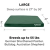 image:imageFurhaven WaterResistant Cooling Gel Dog Bed for Large Dogs w Removable Washable Cover For Dogs Up to 95 lbs  IndoorOutdoor Logo Print Oxford Polycanvas Mattress  Chestnut JumboXLForest