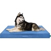 image:imageFurhaven WaterResistant Cooling Gel Dog Bed for Large Dogs w Removable Washable Cover For Dogs Up to 95 lbs  IndoorOutdoor Logo Print Oxford Polycanvas Mattress  Chestnut JumboXLBlue