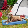 image:imageFurhaven WaterResistant Cooling Gel Dog Bed for Large Dogs w Removable Washable Cover For Dogs Up to 95 lbs  IndoorOutdoor Logo Print Oxford Polycanvas Mattress  Chestnut JumboXLBlue